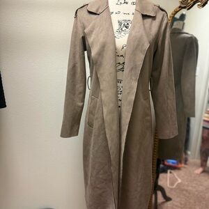 Tahari Elegant Tan Women's Coat soooo soft
